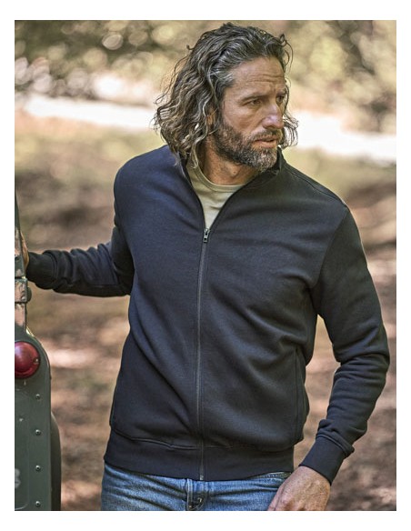 TEE-5440-Full Zip Sweat Cardigan 2